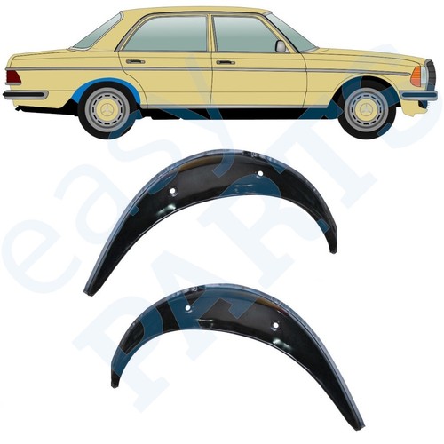 Mercedes w123 1975 - w123, rear