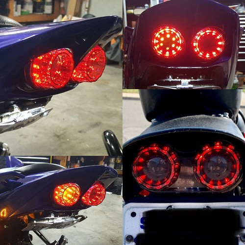 Motorcycle tail light - light, led