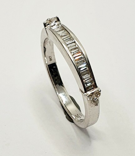 9ct baguette diamond eternity - 9ct,