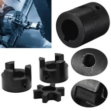 Flexible Coupling Shaft 0.98 inch to 0.98 inch Motor Coupler Joint M8*1.25 New -