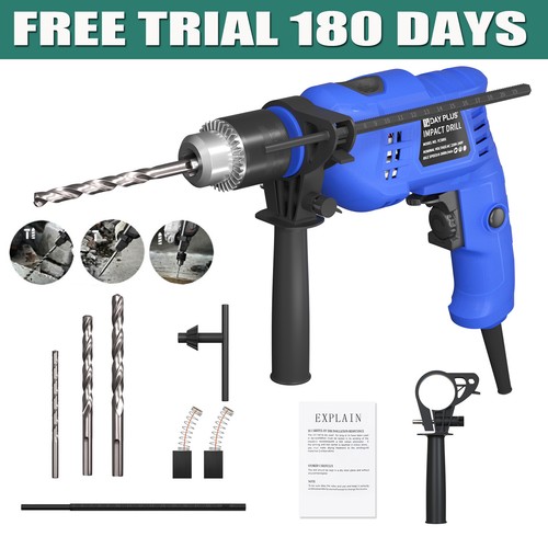 Corded impact hammer drill - corded,