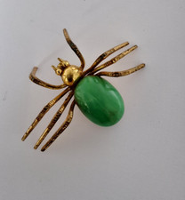 Vintage gold tone - , spider