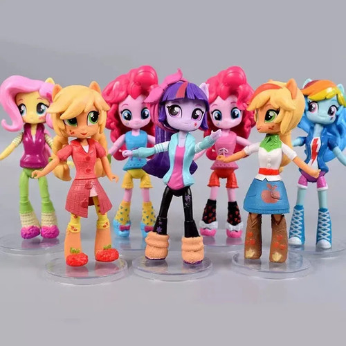 7pcs little pony - little, anime