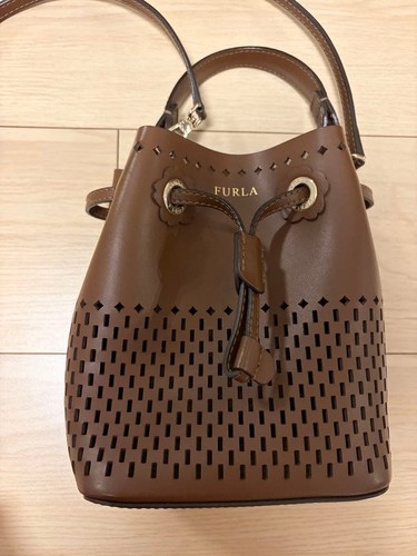 Furla brown shoulder - brown, bag