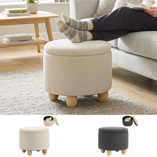 Ottoman with storage lid - ottoman,