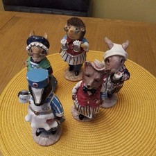 5 X Vintage Assorted Figurines