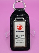 Keyring Key Ring - Vintage Vauxhall Toomey Dealer Dealership Key Fob