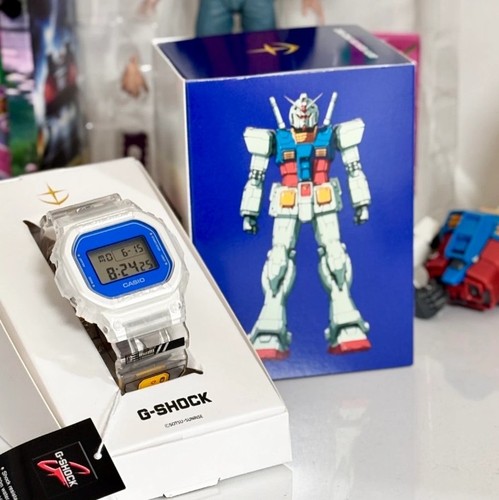 Casio shock watch gundam - g-shock,