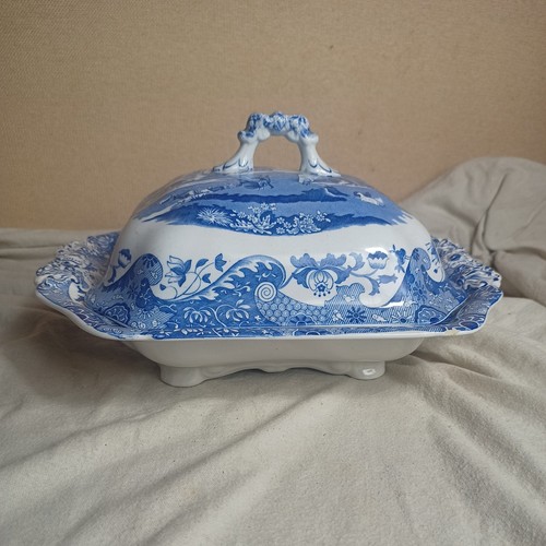 Spode blue italian rectangle - italian,
