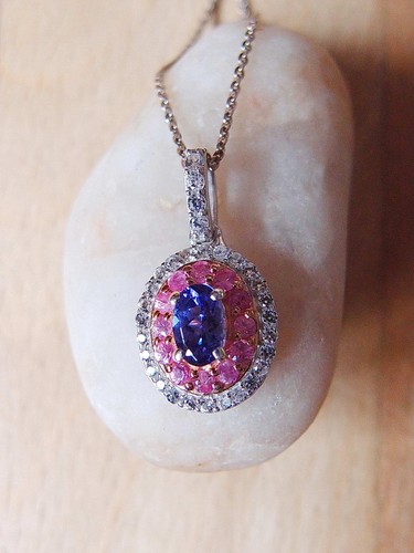 Natural tanzanite pink - tanzanite,,
