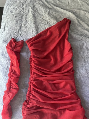Zara red dress elegant - red,