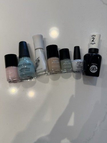 Nail polish assorted colors - polish,