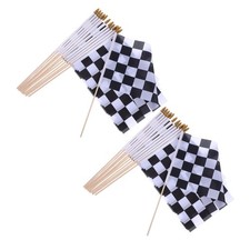  35pcs Black and White Racing