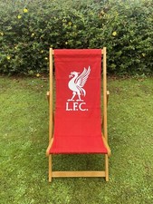 Liverpool Deckchair. Hardwood