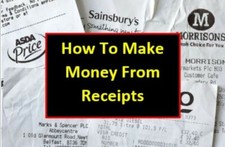 Make Money from Receipts | Free Jewellery, Holidays + more 
