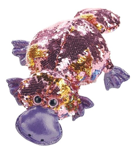 Sequin platypus large plush - large,