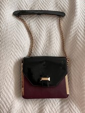 Juno Purple & Black Shoulder Bag