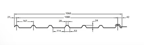 As24 1000r box profile - box, eaves