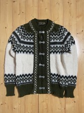 Vintage Nordic fair isle wool