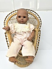 Vintage 1980s Lissi Black Baby Doll AA