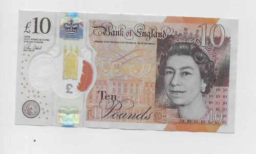 Cleland ten pound note - £10,