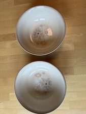 2 Denby Coloroll Sandalwood Maplewood Dessert Cereal Soup Bowl 16cm dia  VGC