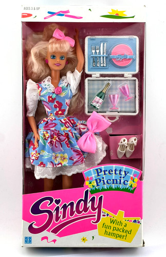 Hasbro sindy pretty picnic - sindy,