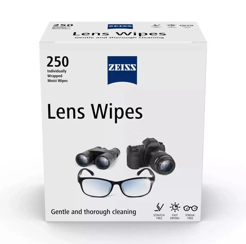 Zeiss lens cleaning - wipes, 250