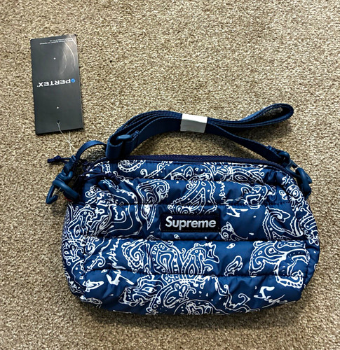 Supreme paisley puffer waist - paisley,