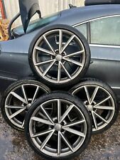 2011-2018 AUDI A1 8X S LINE 18" ALLOY WHEEL SET WITH TYRES 8X0601025BP