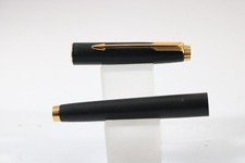 Vintage (1991) Parker 75 Matt Black Fountain Pen Parts, 2 Different Parts