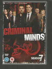 CRIMINAL MINDS - SEASON 7 - UK REGION 2 DVD (5-DISC SET)