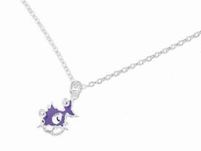 Purple Punky Fish Pendant