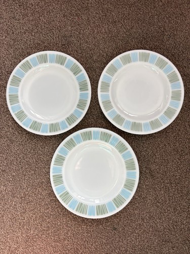 Pyrex side plates green - side,