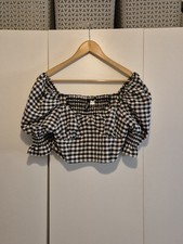 H&M Black & White Gingham