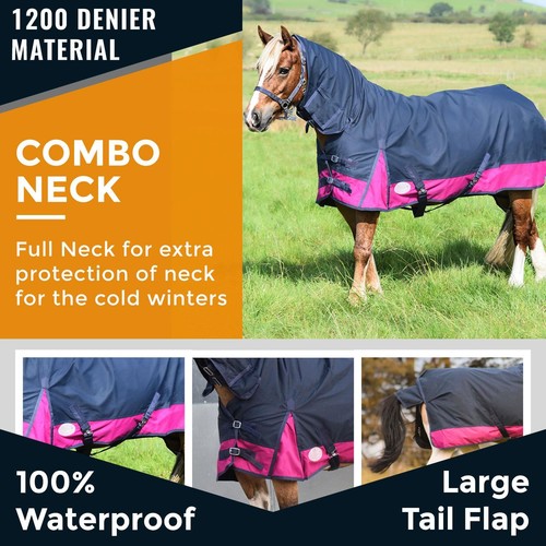 1200d winter turnout horse - winter,