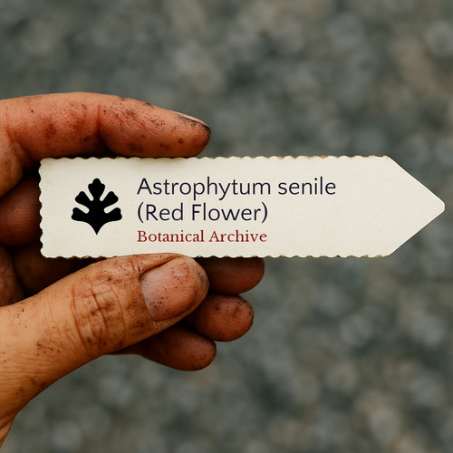 Astrophytum senile red - astrophytum,