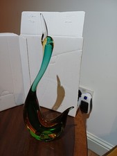 Beautiful Glass Stork Or Heron