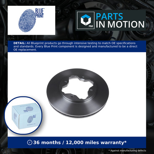 Brake discs pair vented - discs,