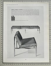 Hille Furniture - Gatwick Seating by Robin Day - 1961 Cutting 552