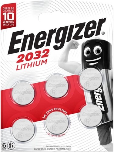 Cr2032 6bl energizer - cr2032,