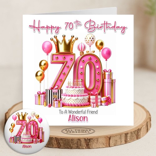70th birthday card daughter - birthday,