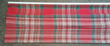 NEXT Red Crafted Thornly Woven Check Roman Blind 150cm(W) x 140cm(D) 