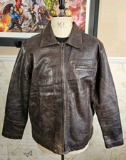 Vintage diesel leather jacket - vintage,