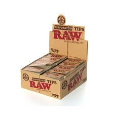 Raw Perforated Wide Tips