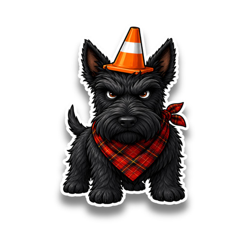 Scotland flag scottish terrier - scotland,