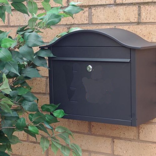 Lockable steel letterbox from - letterbox,