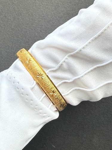 Vintage gold bracelet monet - gold, bracelet,