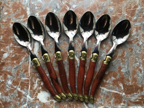 Vintage laguiole table spoons - vintage,