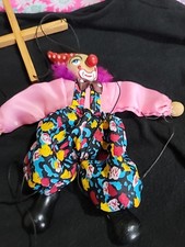 Small Clown String Puppet